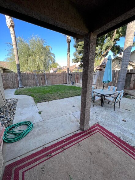 Grass area in back yard - 1708 Nutshell Ct