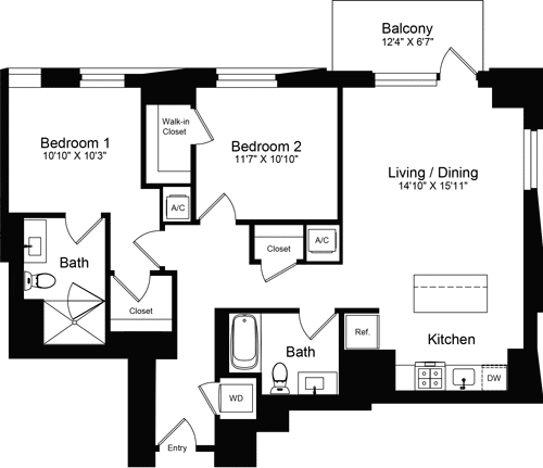 Floorplan - 340 Fremont