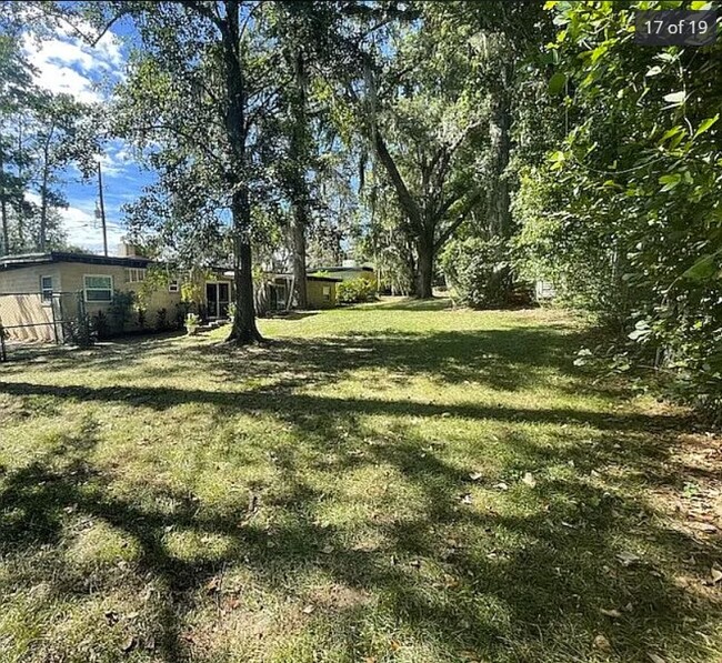 fenced back yard - 831 White Dr