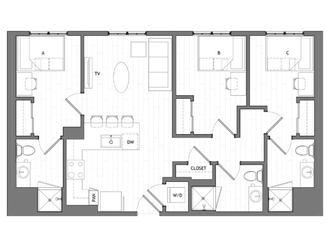 3x3 - HERE Reno Student Apartments