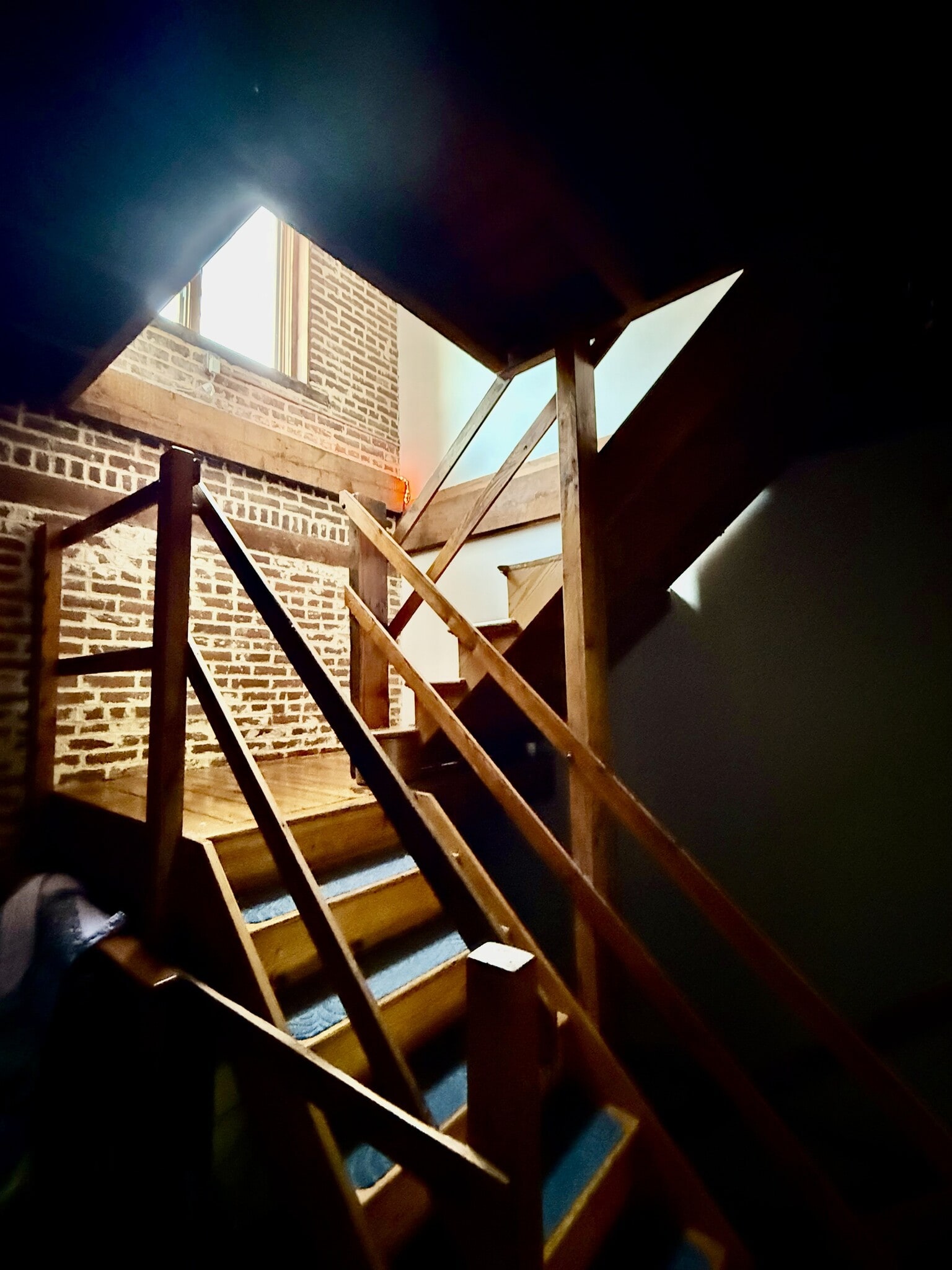 Steps going up from Living Room to first Bedroom - 11 Spruce St