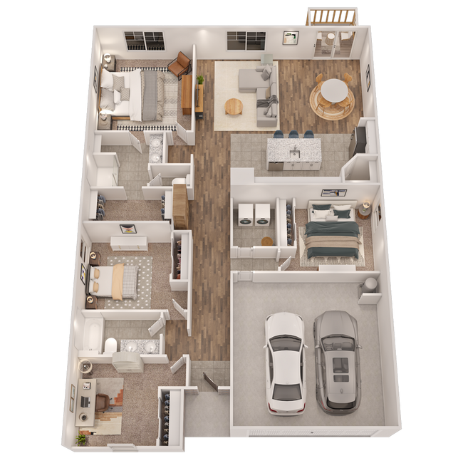 Floorplan - Westbridge Cove Rental Homes