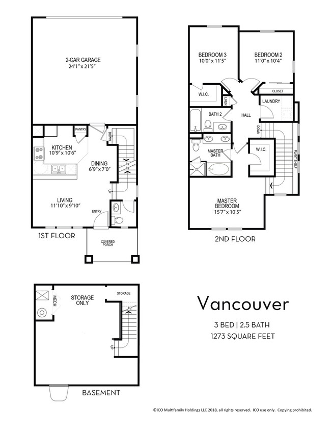 Floorplan - Parkview Towns