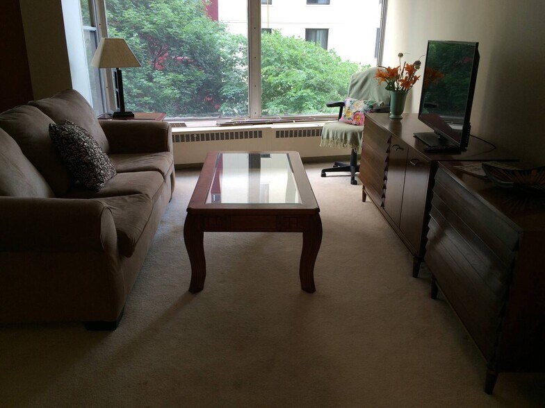 Comfy Living Room with a view - 8200 E Jefferson Ave