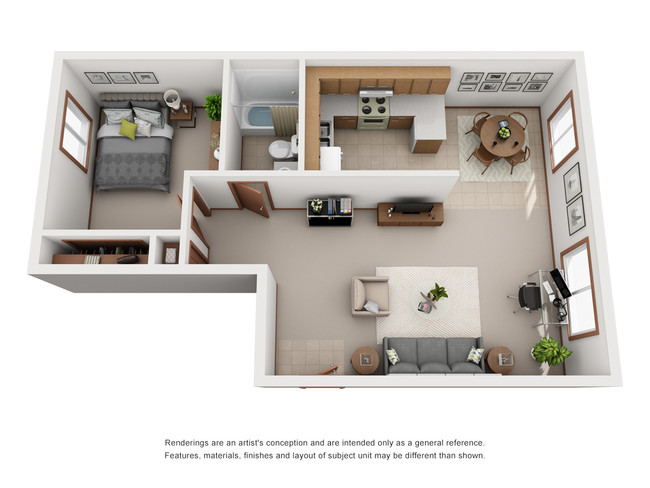 Floorplan - Heritage Apartments