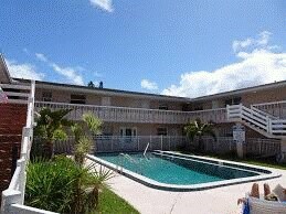 Pool - the apartment is to the right of the pool in this picture - 299 E Central Blvd