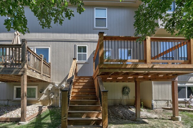 back of home - 22613 W 72nd Ter