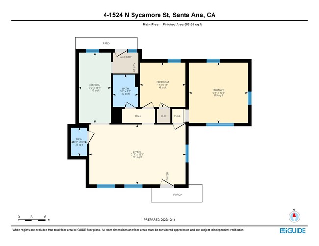 Floorplan - Newly Renovated Spanish Villa Apartment H...