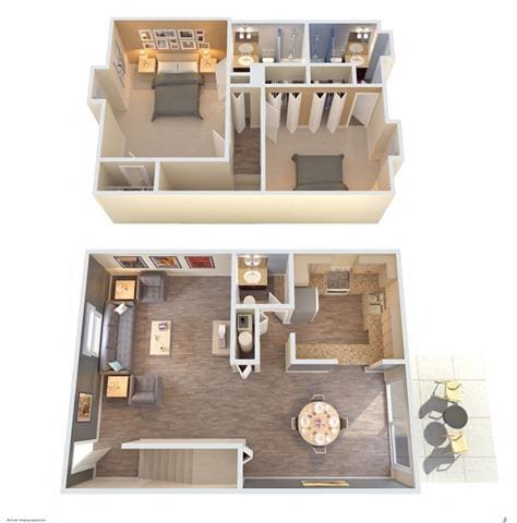 Floorplan - Hidden Colony
