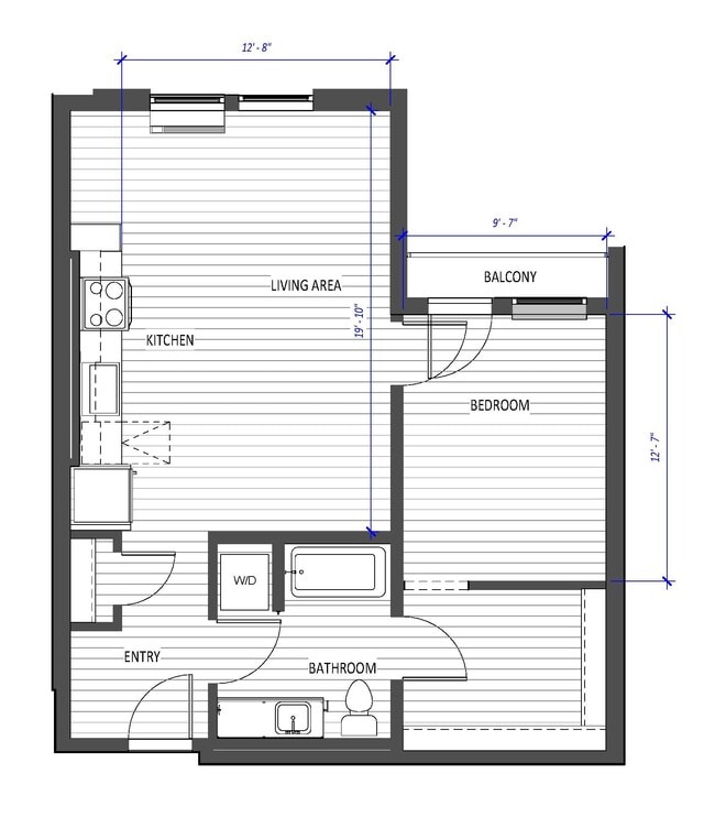 Floorplan - Hyas Point Apartments