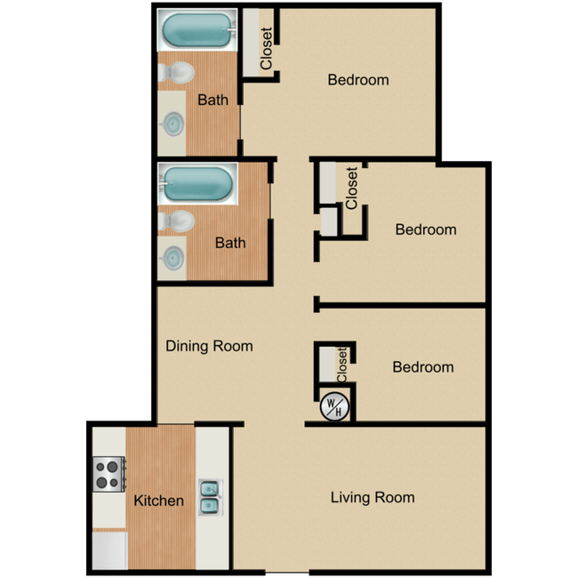 3Bdrm_440955.png - Arbor Pointe