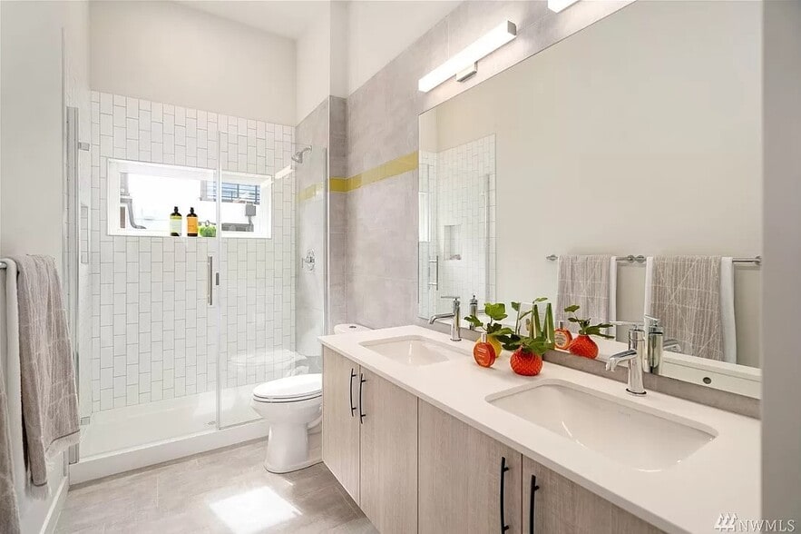3rd Floor bathroom (attached to bedroom, has shower, no tub) - 9268 50th Ave S