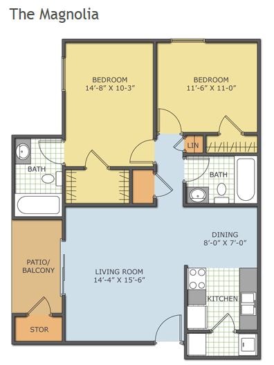 The Magnolia - MAA Highland Ridge
