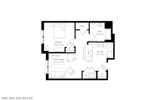 Floorplan - Wall Street Place