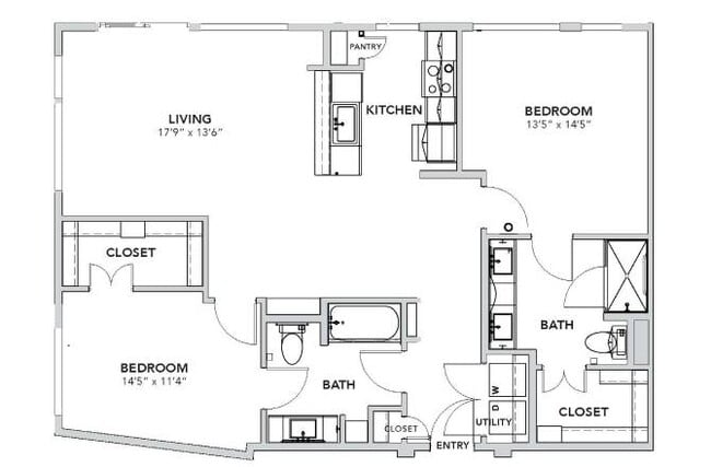 Floorplan - Cypress at Trinity Groves
