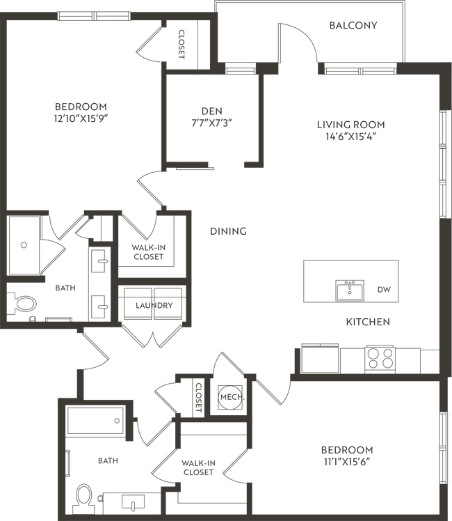 Floorplan - Carrington at Oak Hill