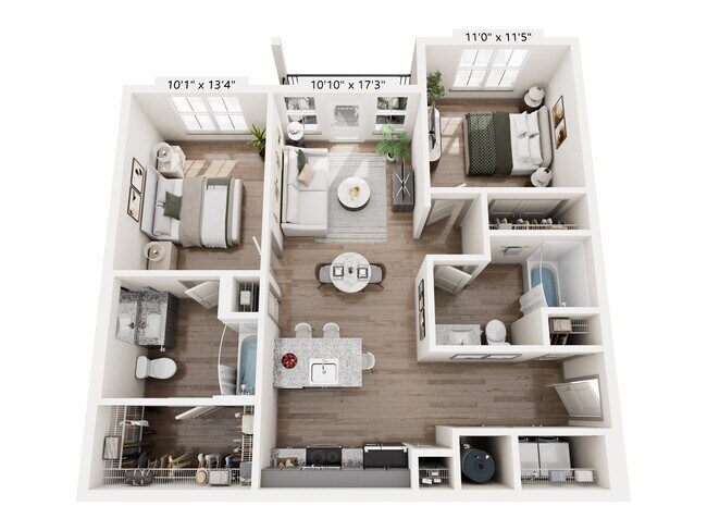 Floorplan - Montage West Lafayette