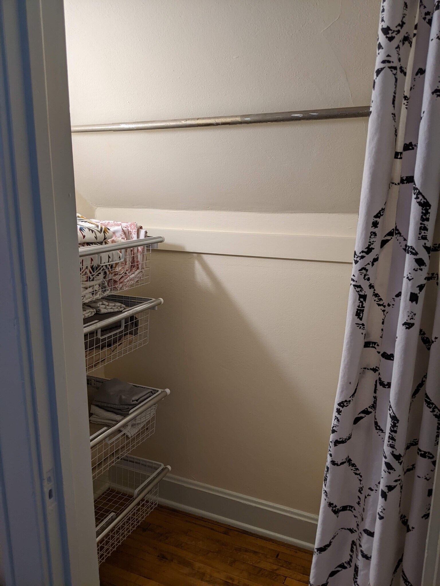 Front bedroom closet - 4419 Cooke St