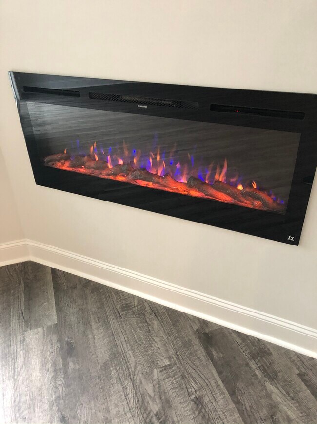 Electric fireplace - 78 Horizon Ln