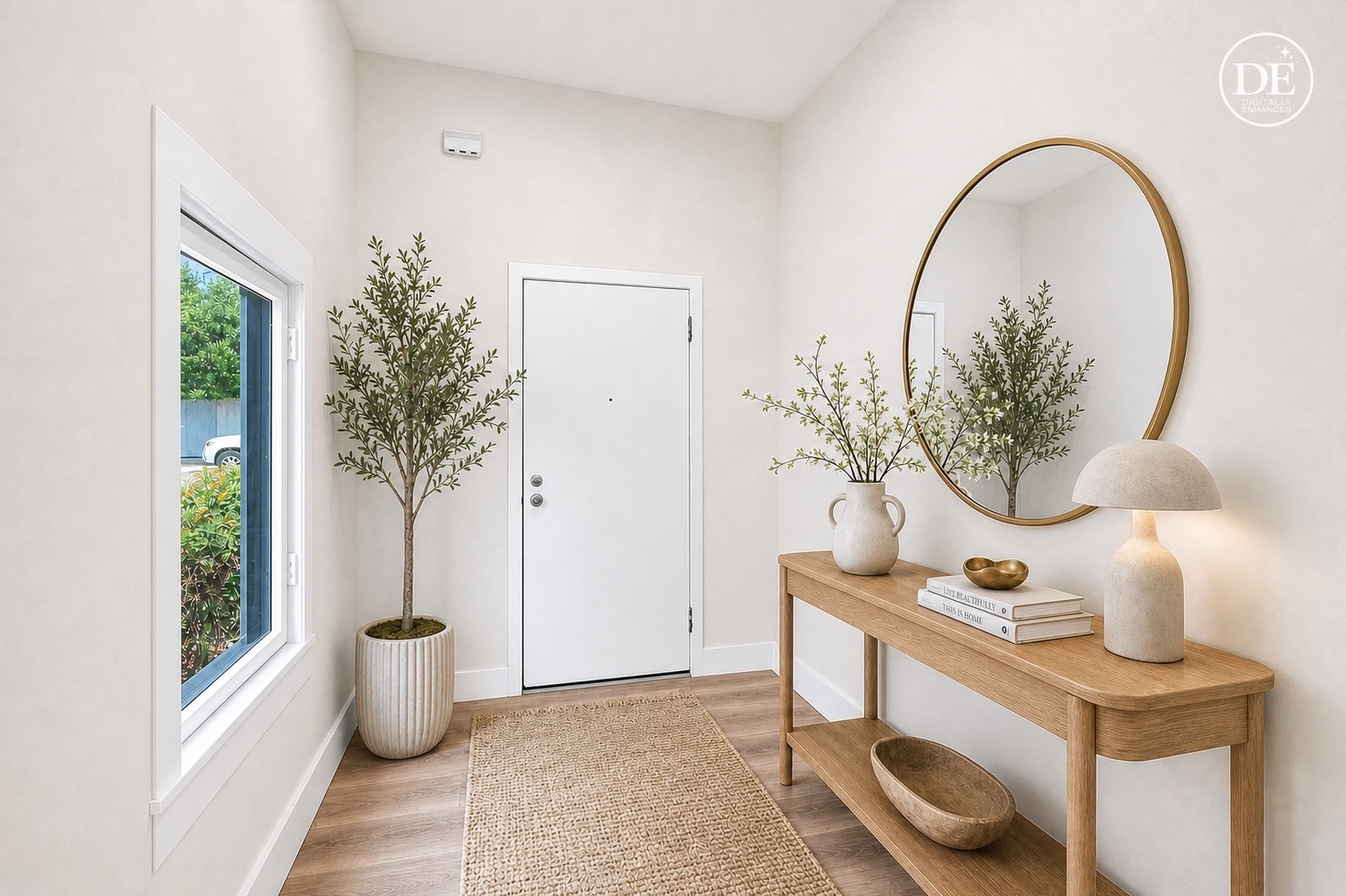 Virtually staged. Furniture, artwork, plants, and décor were digitally added for visualization. Apar - 3412 W 27th St