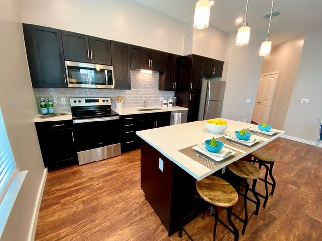 Phase II Kitchen - Flats at Tioga Town Center