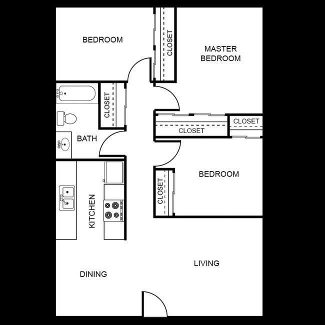 3BR/1BA - El Cazador