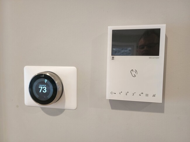 intercom and nest thermostat - 2238 W Warren Blvd