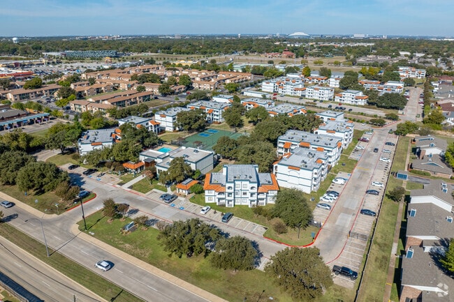 Aerial - Mateo Apartment Homes