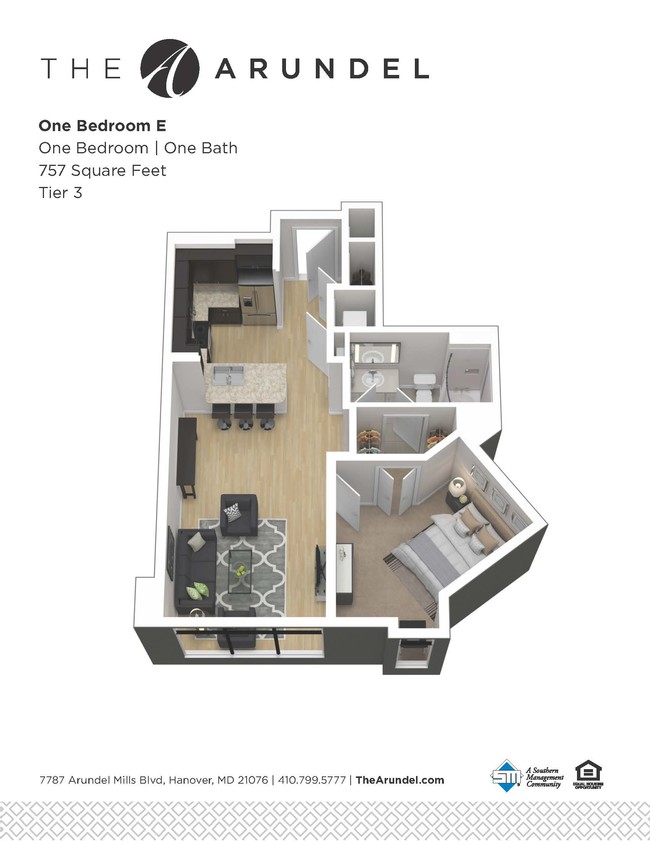 Floorplan - The Residences at Arundel Preserve