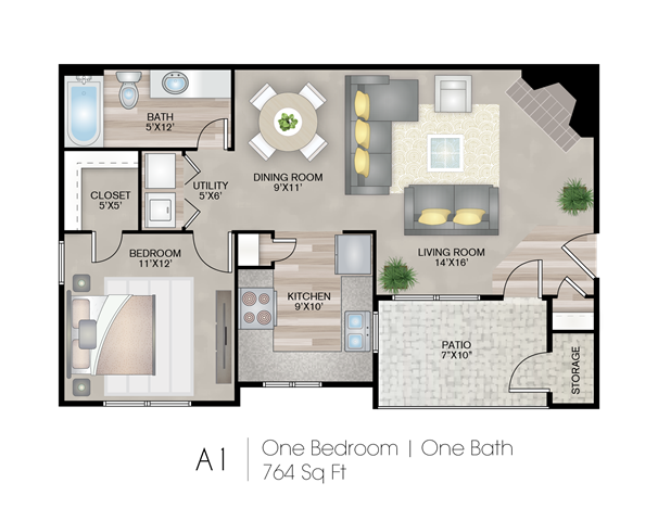 Floorplan - Grafton Flats