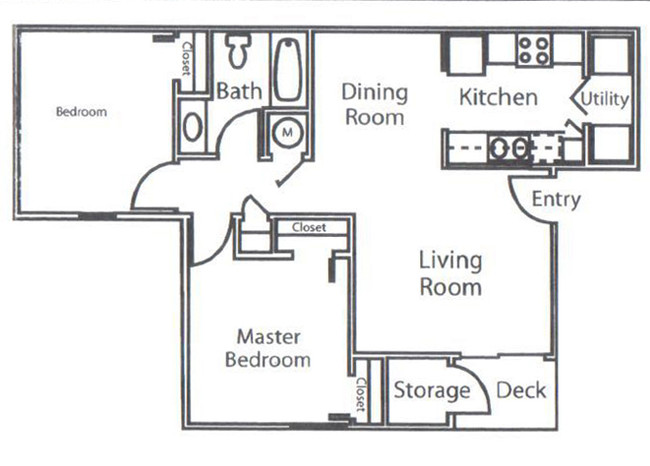 Floorplan - Dobbins Hill Apartment Homes