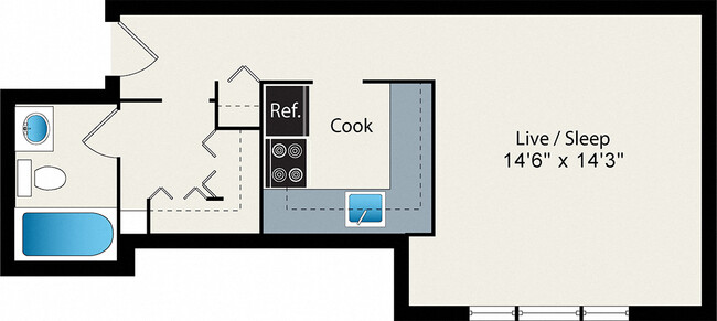 Floorplan - Reside on Stratford