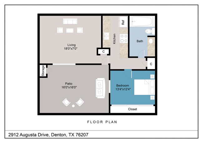 Floorplan - Greenway Patio