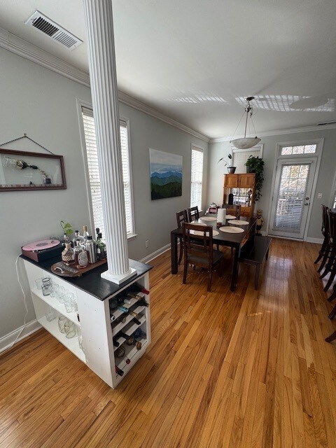 main floor dining rm - 9503 Westchire Ct