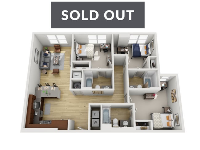 3 Bedroom | 3 Bathroom - TENN