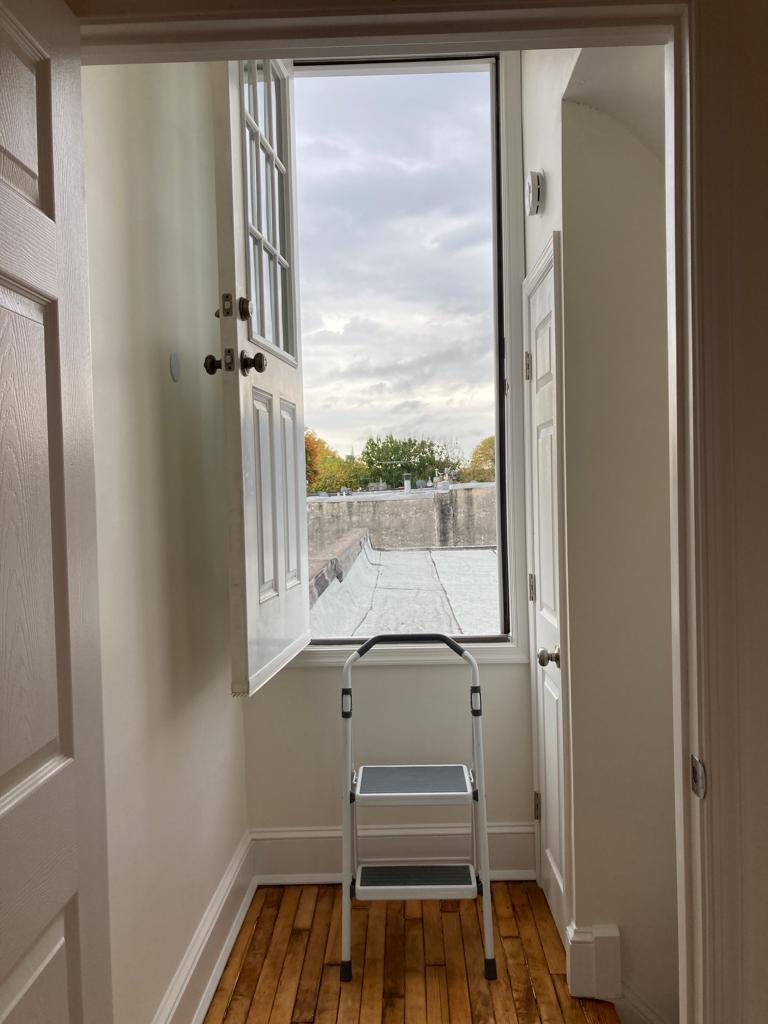 2nd floor roof access - 2110 E Clearfield St