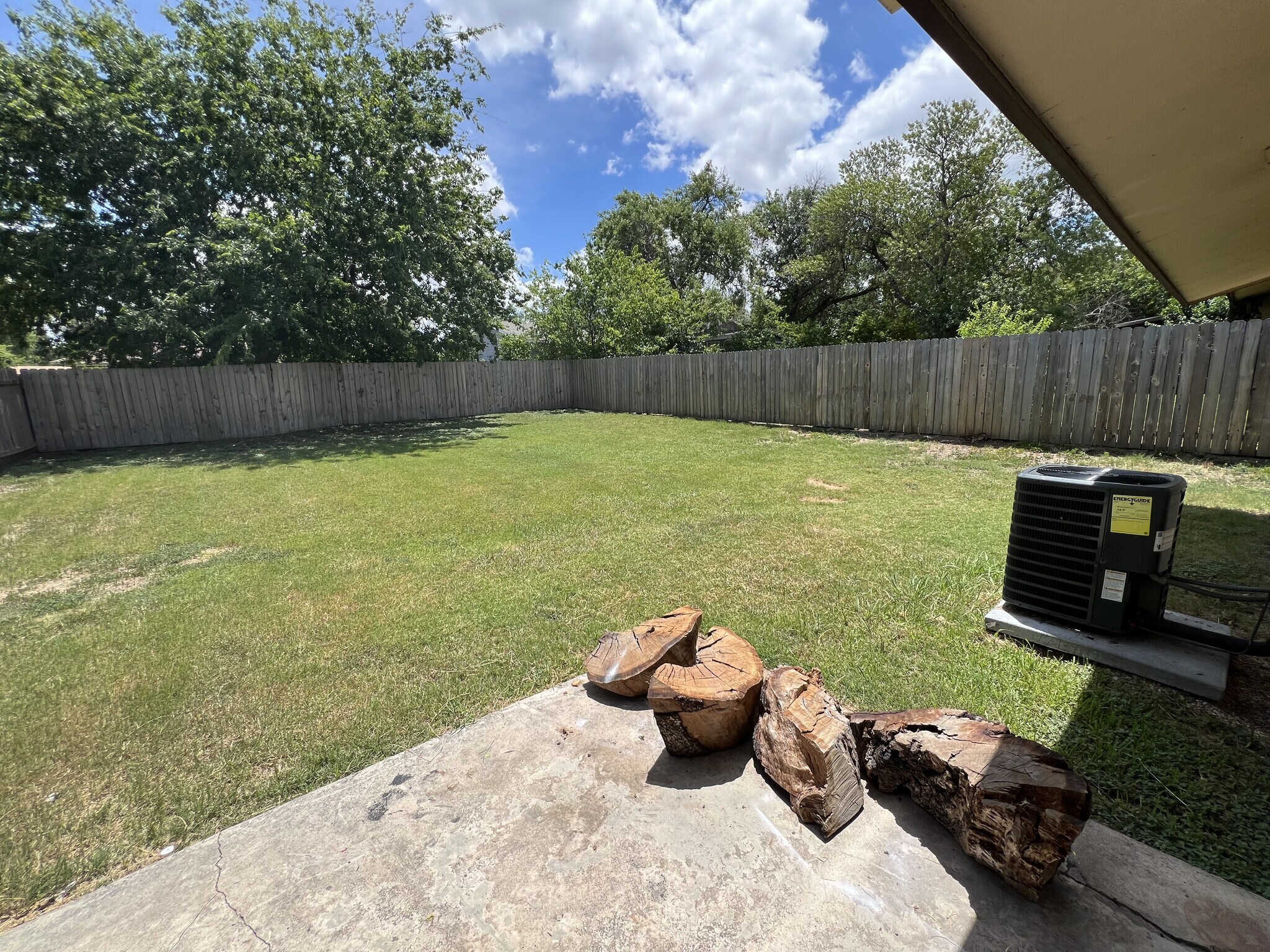 Back Yard - 6700 Montgomery Dr