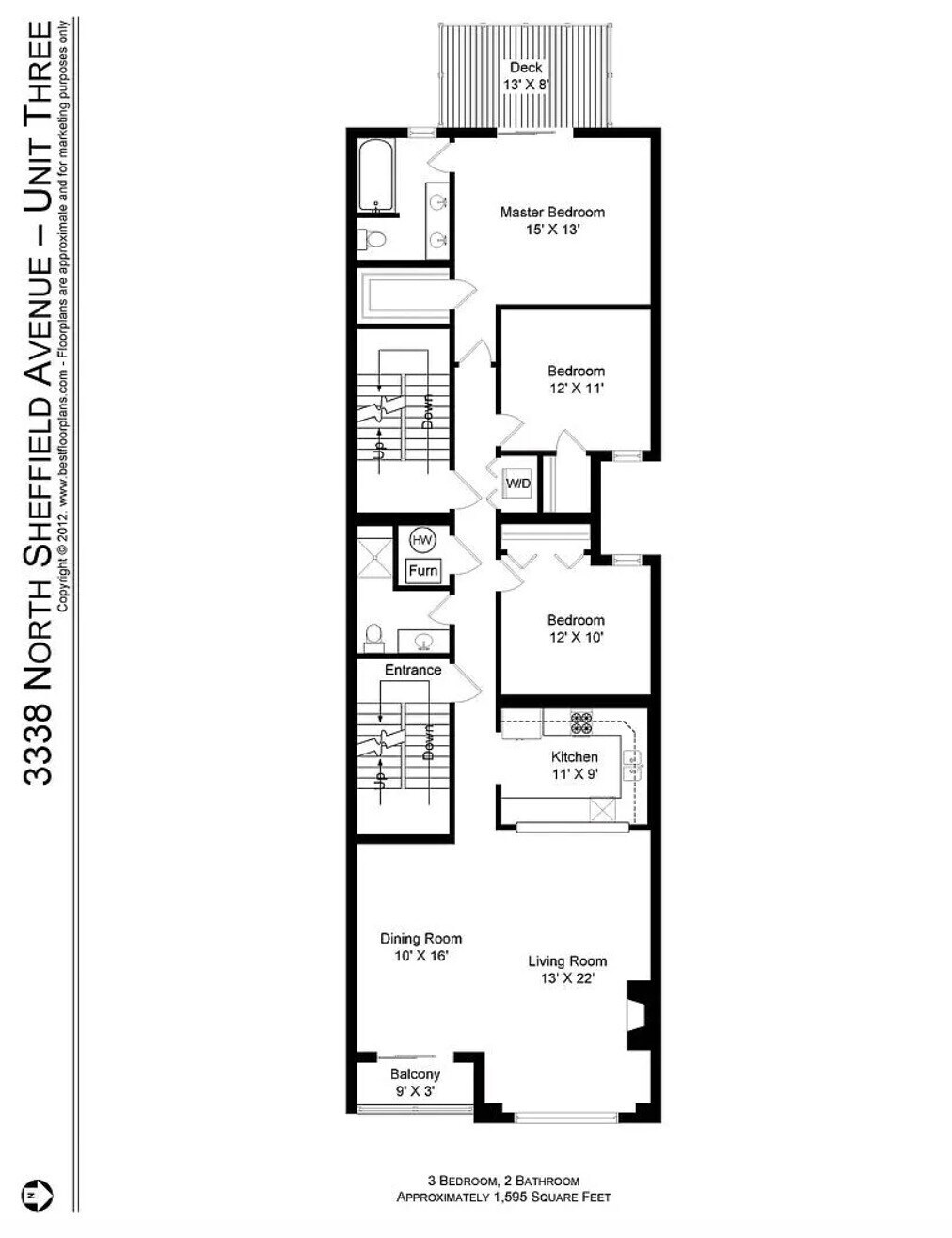 Building Photo - 3338 N Sheffield Ave