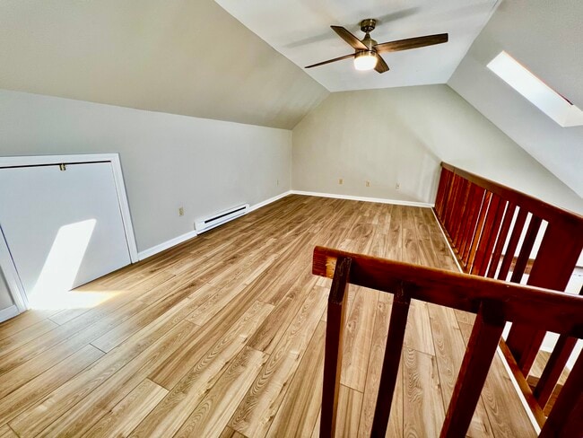 Storage Under Eves. New Paddle Fan - 75 Baldwin Dr