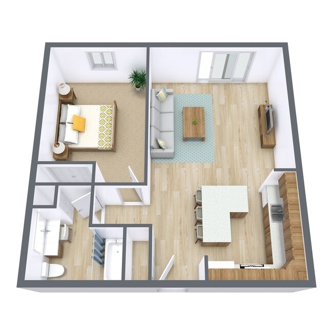 Floorplan - Ashbury Apartment Community