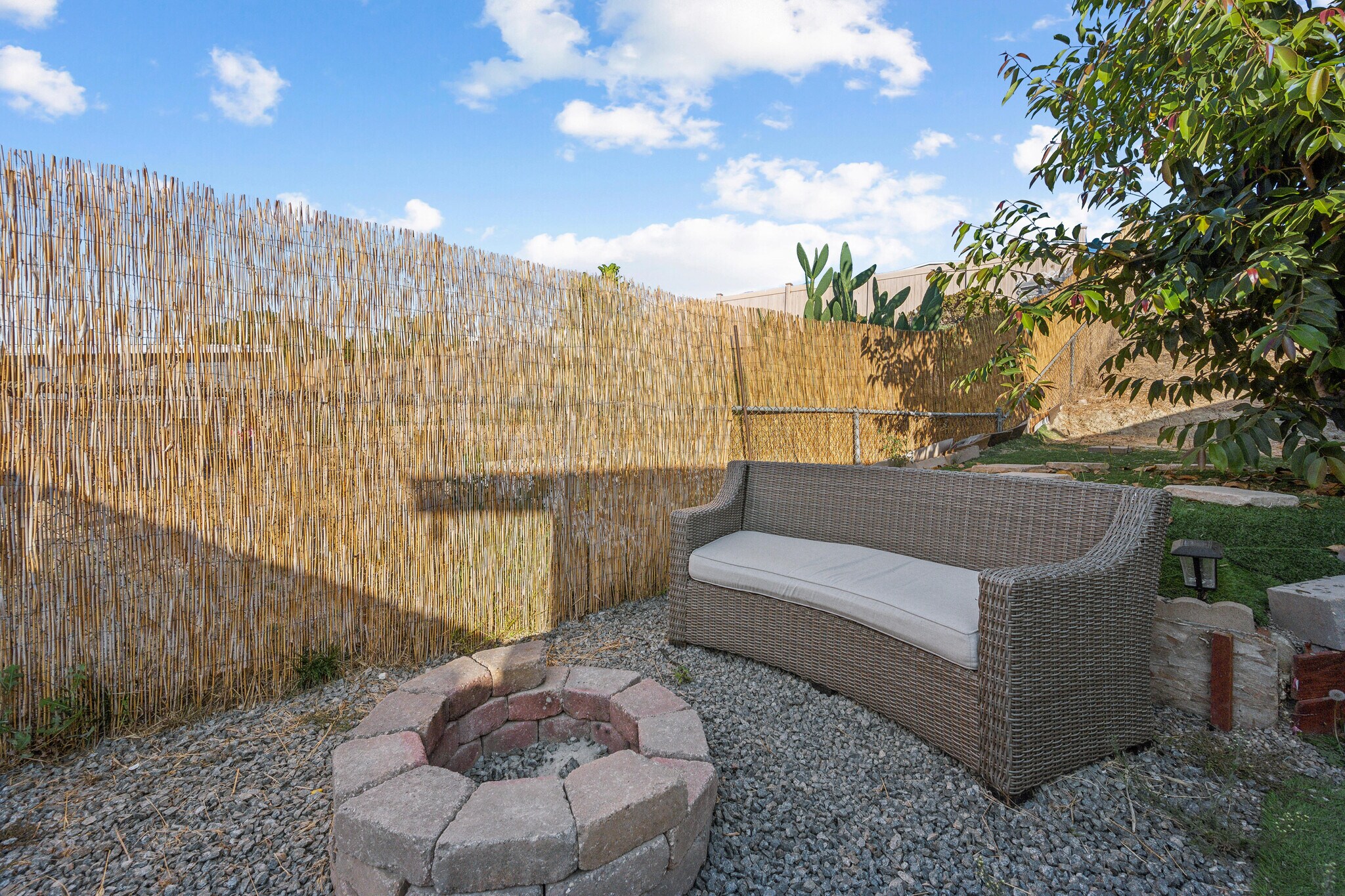 Cozy up around the fire pit for unforgettable nights filled with warmth, stories, and starlit skies! - 5831 Greycourt Ave