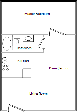 Floorplan - Cedar Hollow Apartments