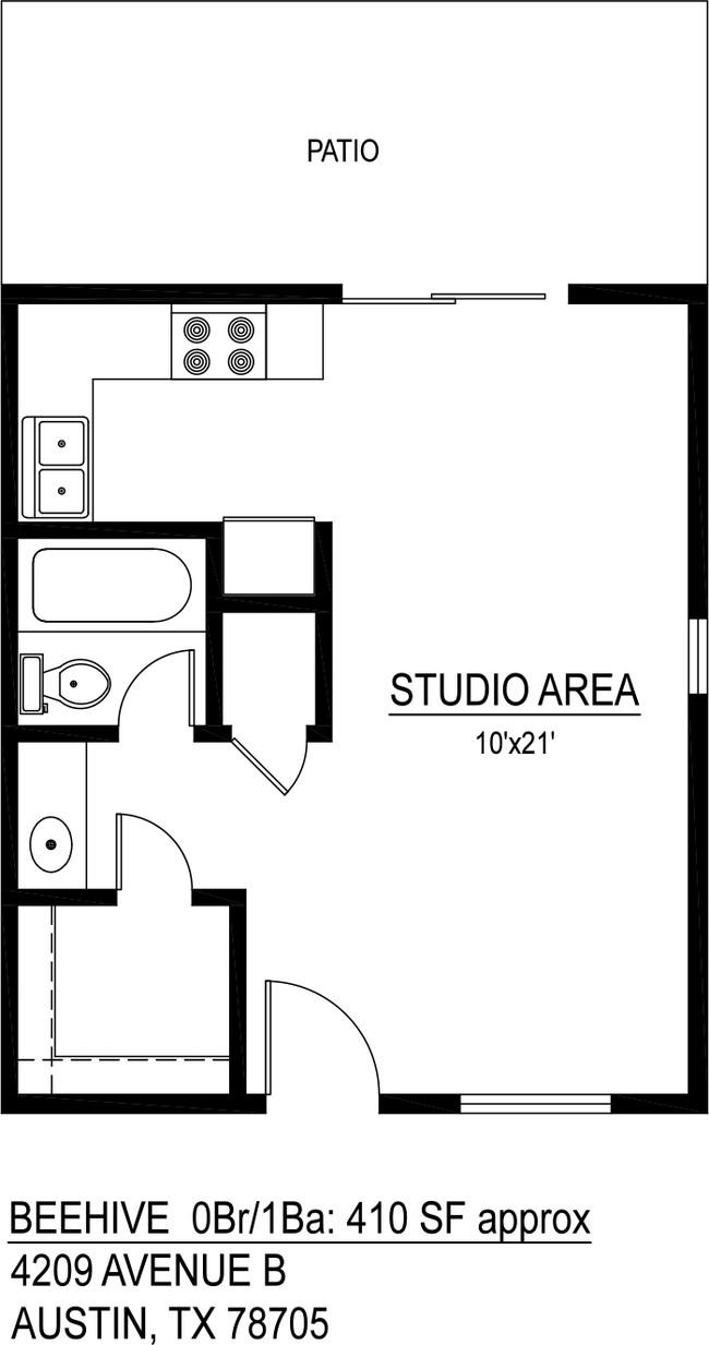 Floorplan - Beehive Studios