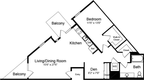 Floorplan - Potrero 1010