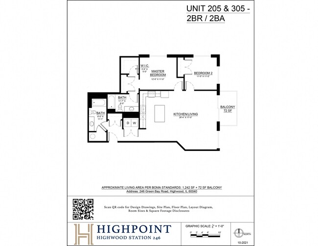 Floorplan - HIGHPOINT Highwood Station 246