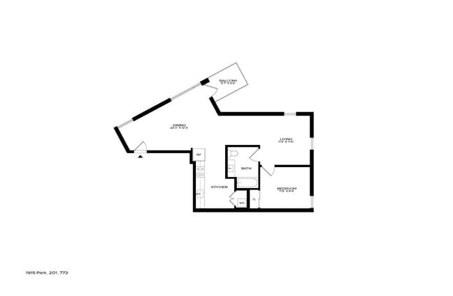 Floorplan - 1915 Park