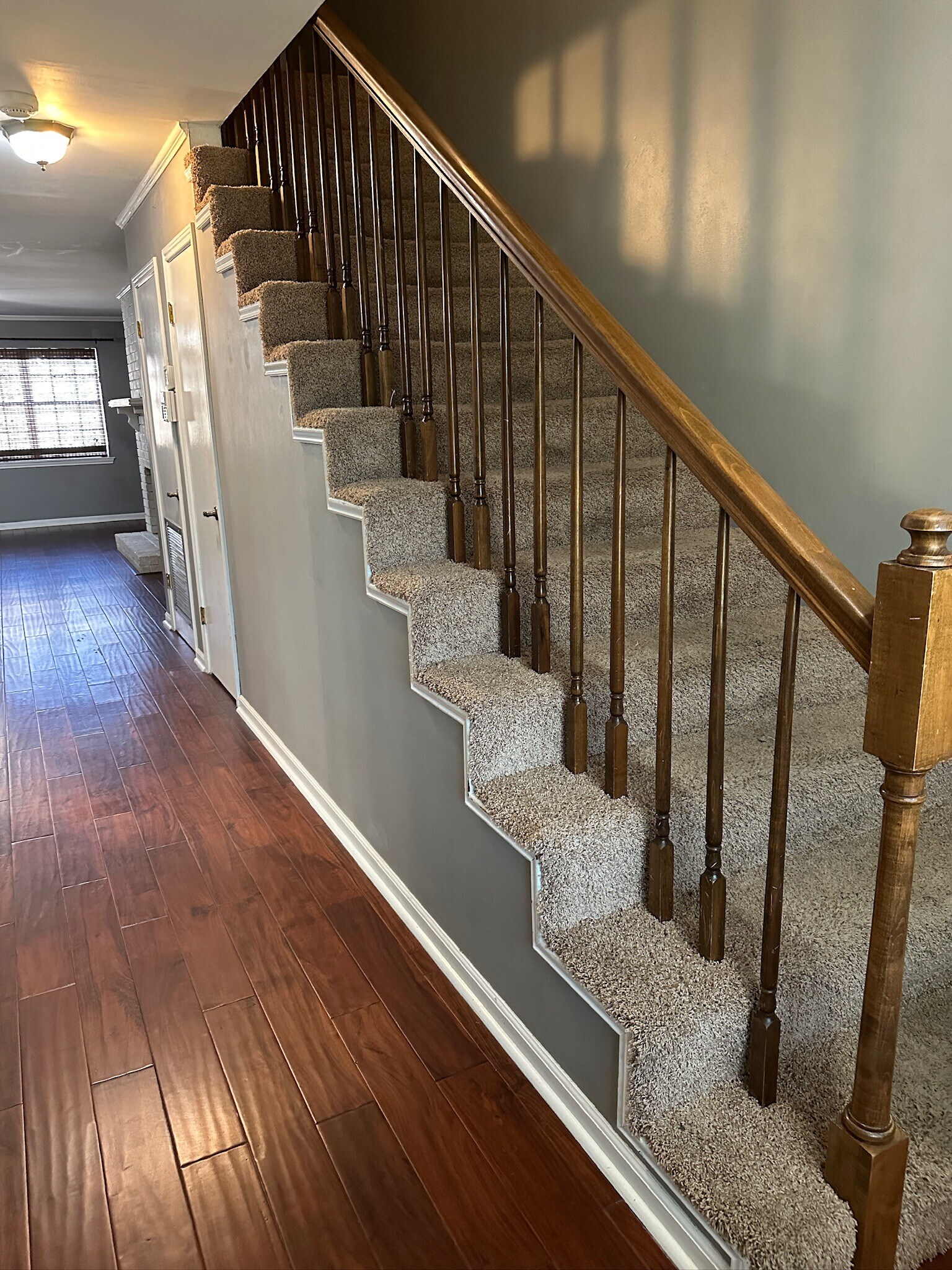 Stairway and Hall - 412 Cane Dr