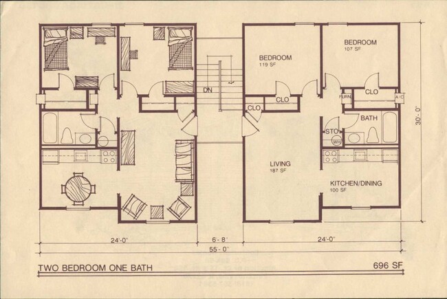 Interior Photo - Campus Square Apartments