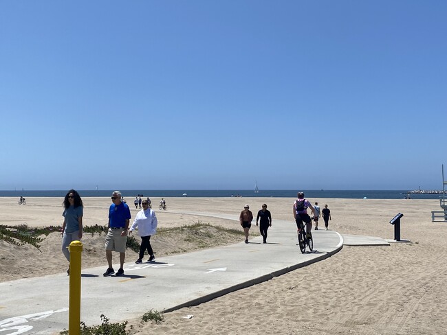 Beach entrance, about a 4 minute walk from the studio. - 6308 Vista del Mar