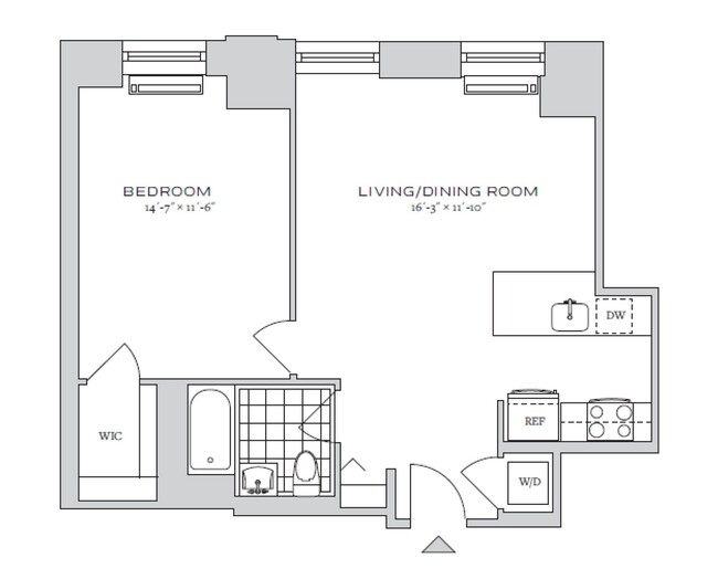 Floorplan - 70 Pine Apartments